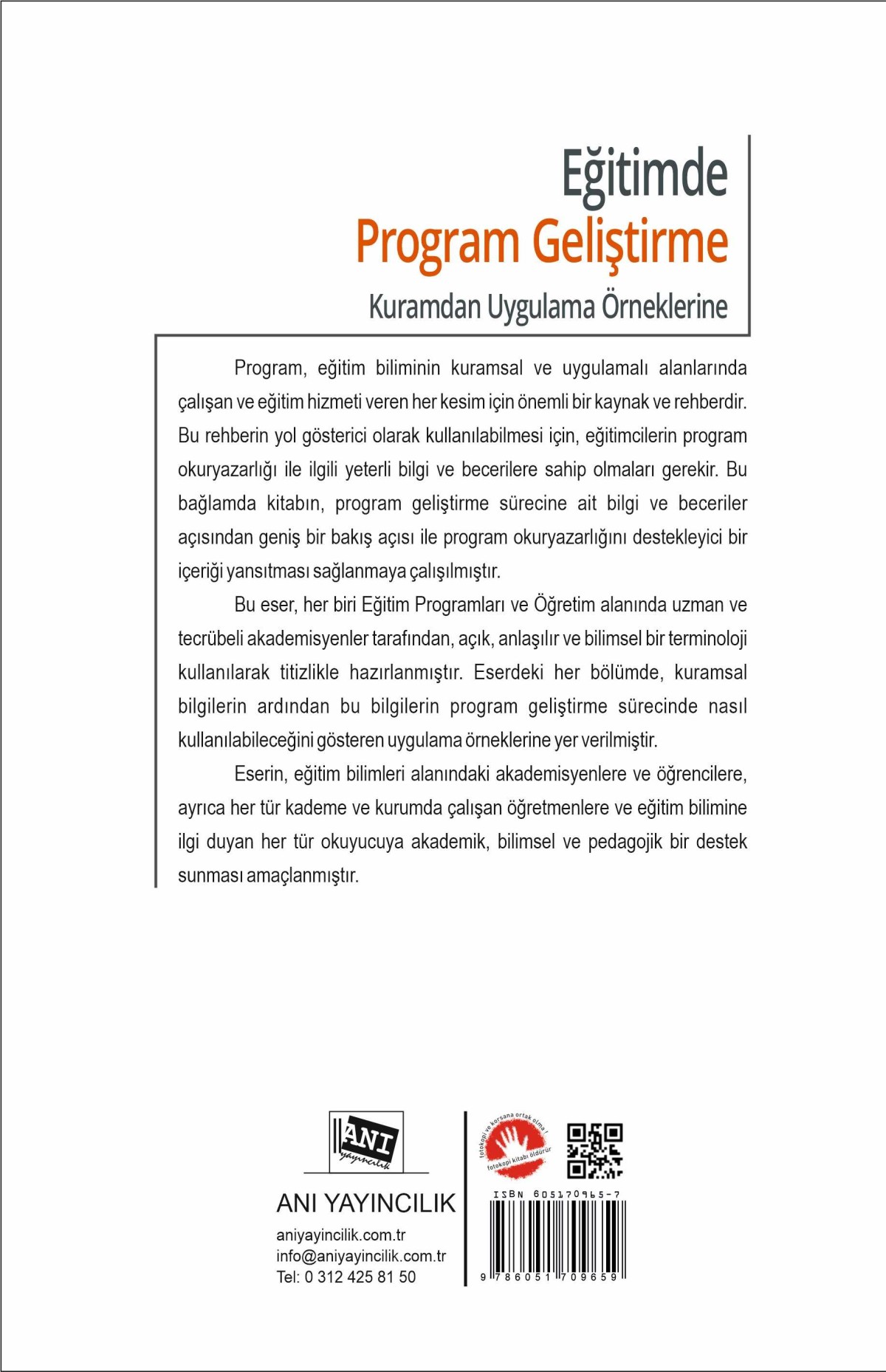Eğitimde Program Geliştirme Eğitimde Program Geliştirme