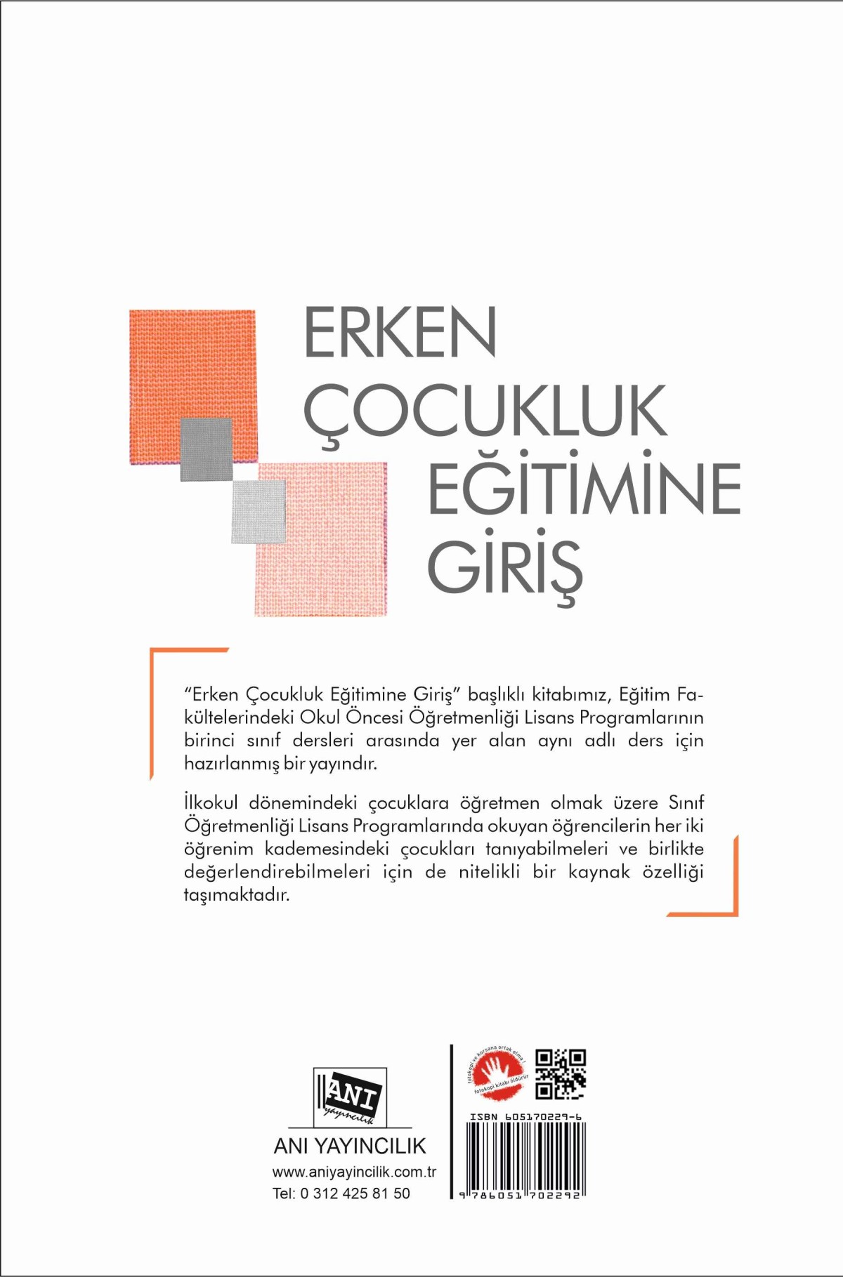 Erken Çocukluk Eğitimine Giriş Erken Çocukluk Eğitimine Giriş