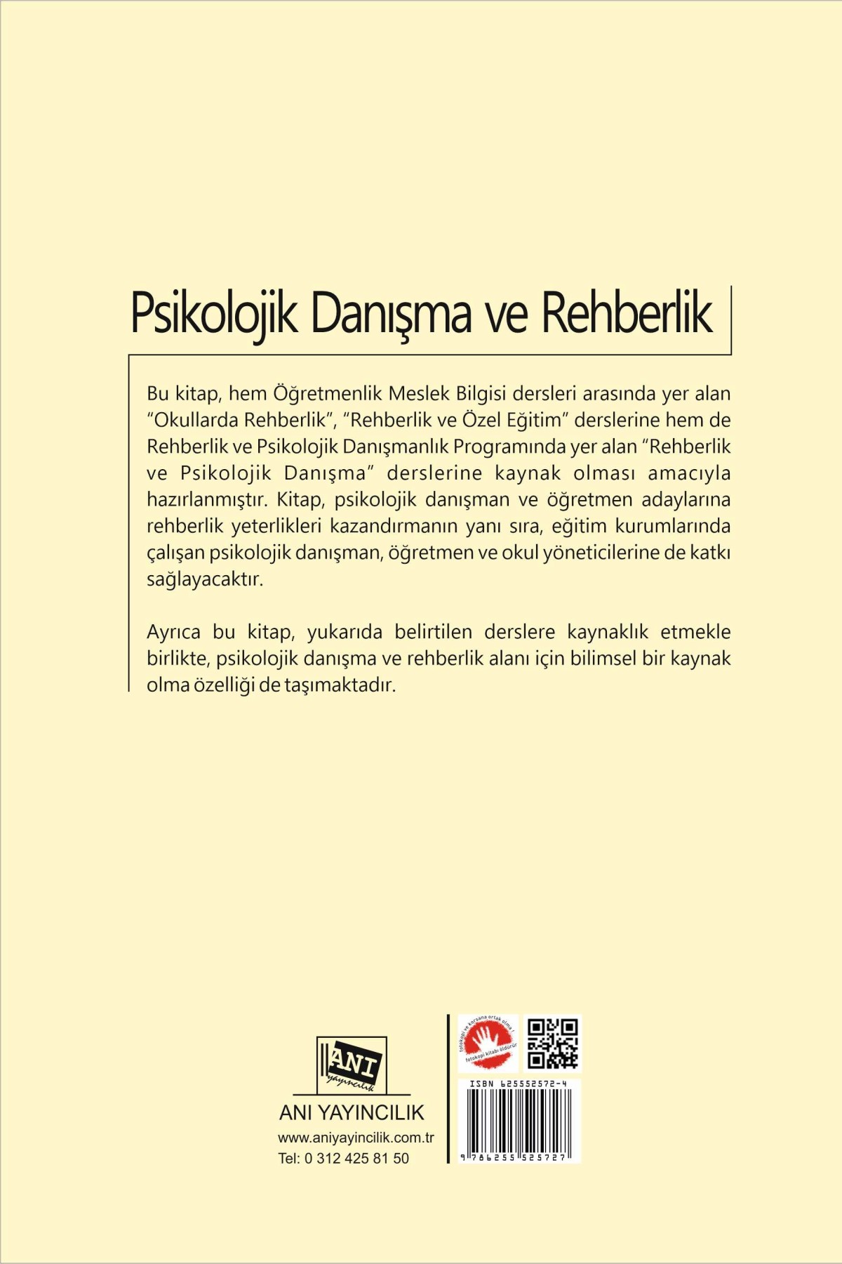 Psikolojik Danışma ve Rehberlik