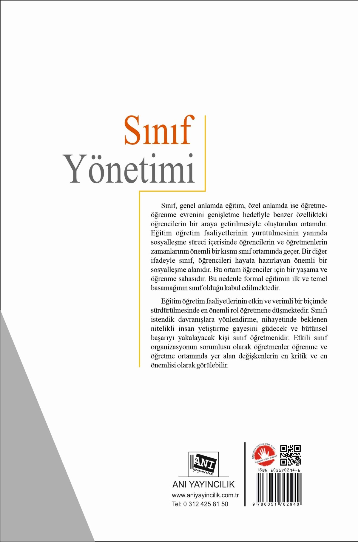 Sınıf Yönetimi