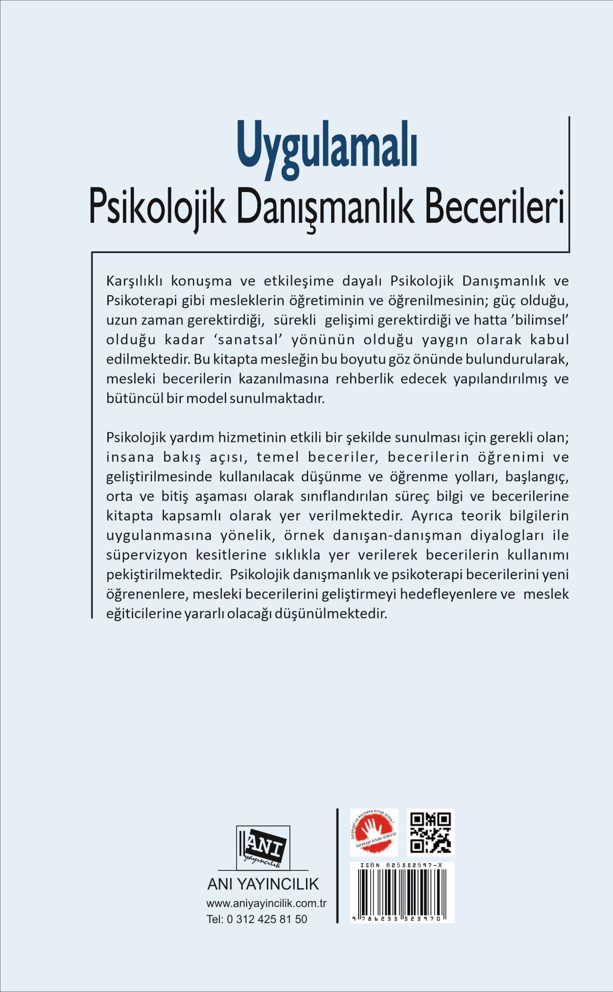 Uygulamalı Psikolojik Danışmanlık Becerileri