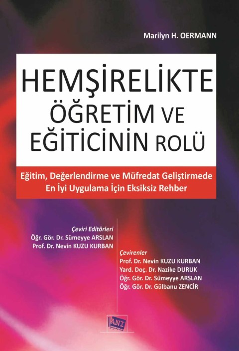 Hemşirelikte Öğretim ve Eğiticinin Rolü