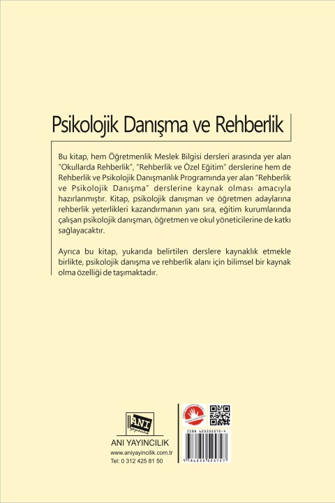 Psikolojik Danışma ve Rehberlik