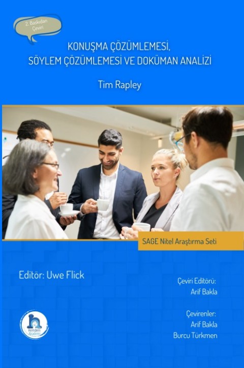 SAGE Nitel Araştırma Seti: Konuşma Çözümlemesi, Söylem Çözümlemesi ve Doküman Analizi
