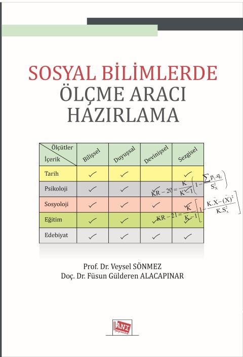 Sosyal Bilimlerde Ölçme Aracı Hazırlama
